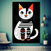 Cat Children's Motif Painting by Numbers